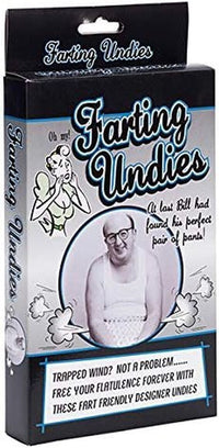 FARTING UNDIES - Fart Friendly Flatulence Underwear Funny Joke GaG Holiday Gift