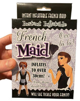 Inflatable Blow Up French Maid - Every Man needs! ~ Funny Gag Joke Novelty Gift