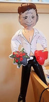 INFLATABLE PERFECT MAN - Handsome Boyfriend Husband Blow Up Doll Joke Gag Gift