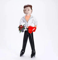 INFLATABLE PERFECT MAN - Handsome Boyfriend Husband Blow Up Doll Joke Gag Gift