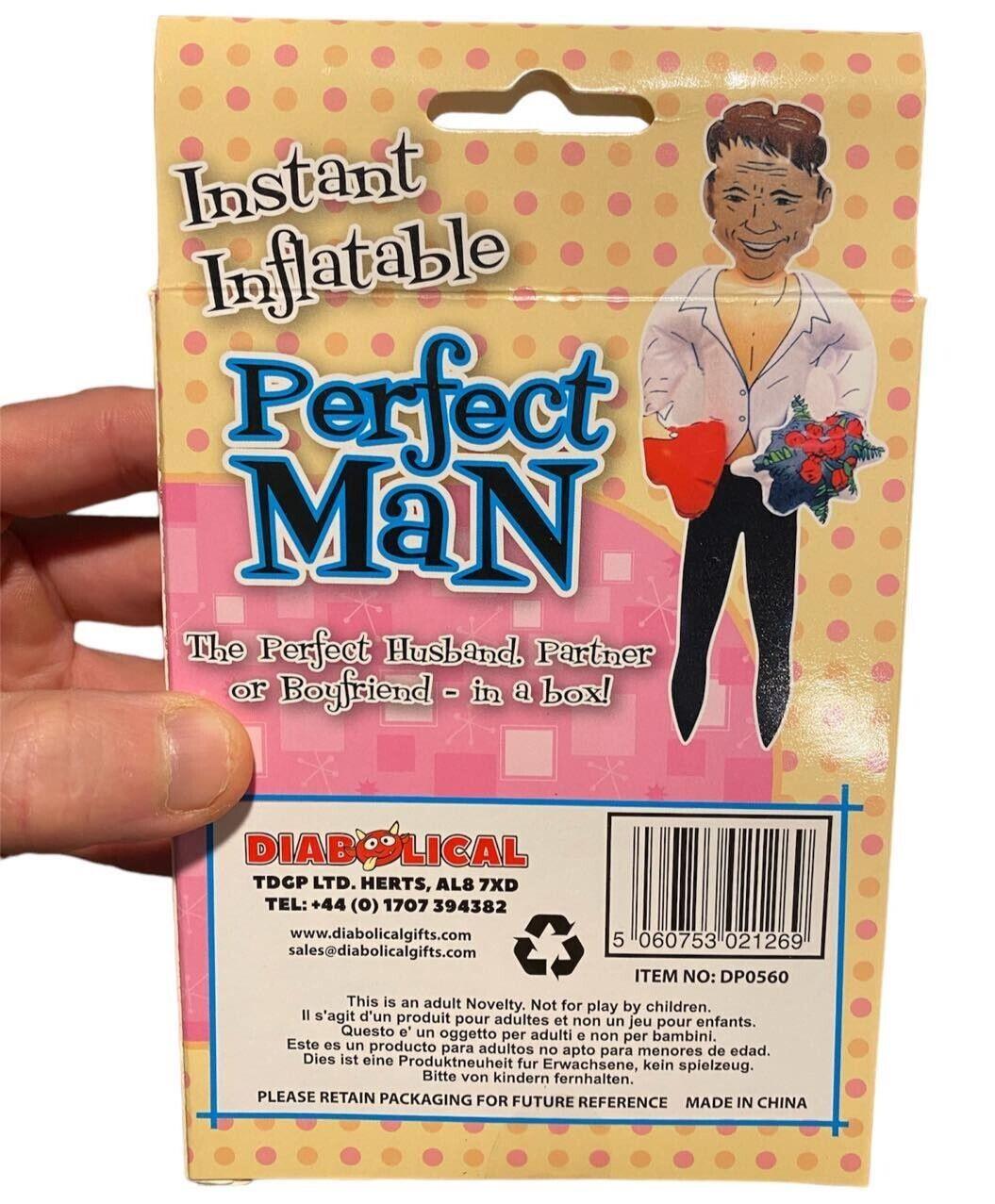 GONFLABLE HOMME PARFAIT - Beau petit ami mari Blow Up Doll Joke Gag Gift