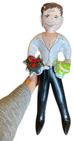 INFLATABLE SUGAR DADDY - Handsome Boyfriend Blow Up Novelty Doll - He's Loaded!