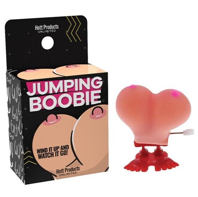 Jumping Boobie - Seins à remonter - Funny Hen Party Nouveauté Adulte Gag Cadeau