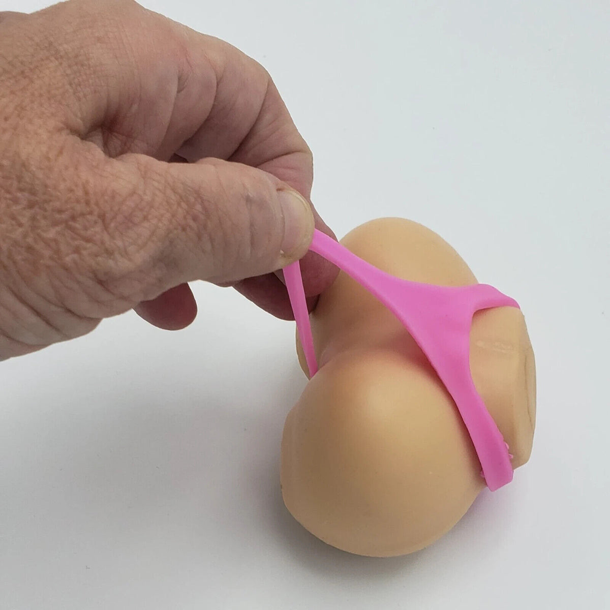 STRESS BUM - Pressez un butin cul bout à bout Squishy Fidget adulte nouveauté cadeau jouet