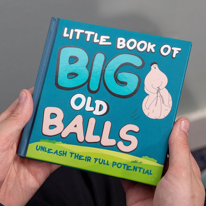 Little Book of Big Old Balls - Broma histérica para adultos, regalo divertido para fiesta