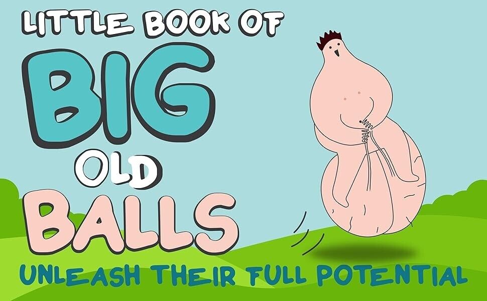 Little Book of Big Old Balls - Broma histérica para adultos, regalo divertido para fiesta