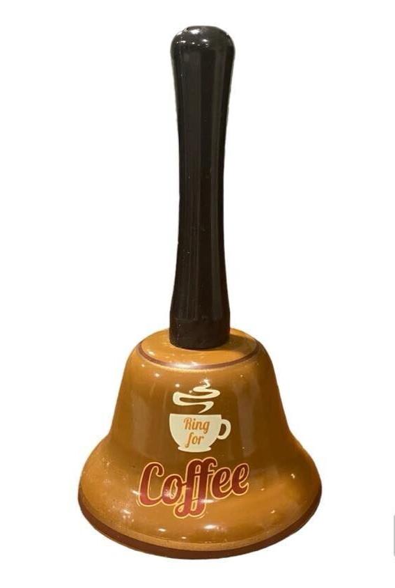 THE COFFEE Hand Bell - Fancy Espresso Kitchen Bar Pub Oficina Escritorio Sala ~ ¡NUEVO!