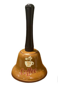 THE COFFEE Hand Bell - Fancy Espresso Kitchen Bar Pub Office Desk Room ~ NOUVEAU!