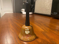 THE COFFEE Hand Bell - Fancy Espresso Kitchen Bar Pub Office Desk Room ~ NOUVEAU!