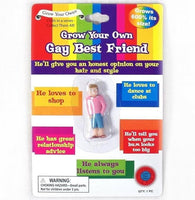 Grow Your Own Gay Best Friend - He Loves to Shop!  Pride LGBT Fun Gag Joke Gift