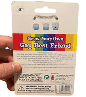 Haga crecer a su propio mejor amigo gay: ¡le encanta comprar! Regalo de broma divertida del orgullo LGBT