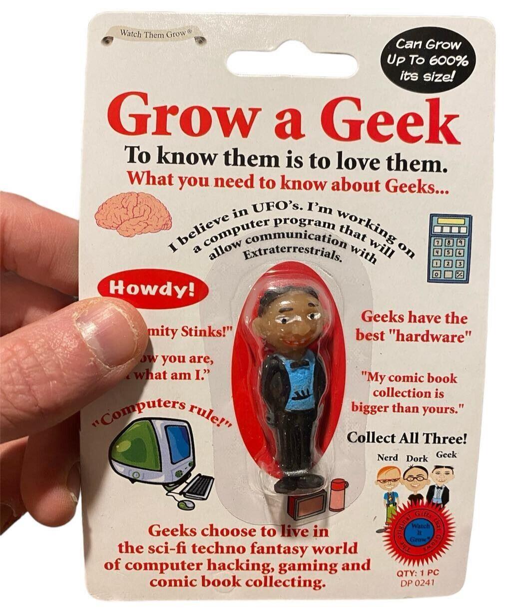 SET OF 3 Grow your own  DORK - NERD - GEEK - Fun Gag Joke Novelty