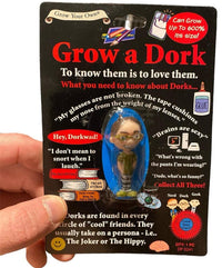 SET OF 3 Grow your own  DORK - NERD - GEEK - Fun Gag Joke Novelty