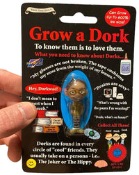 SET OF 3 Grow your own  DORK - NERD - GEEK - Fun Gag Joke Novelty