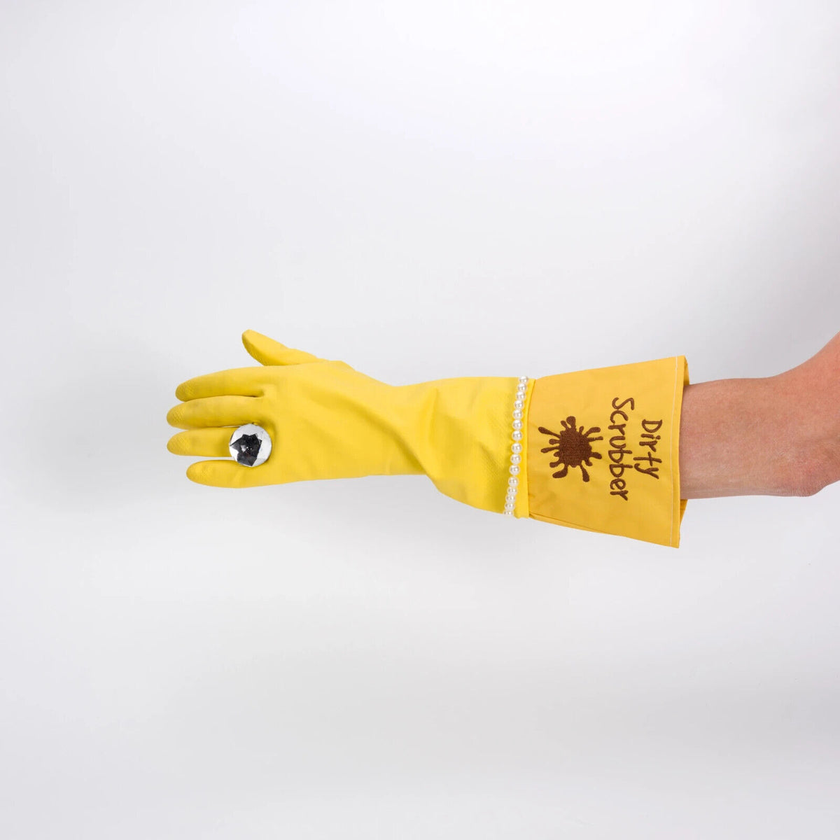 DIRTY SCRUBBER Diamond Luxury Glam Guantes - Lavado del hogar Limpieza Cocina