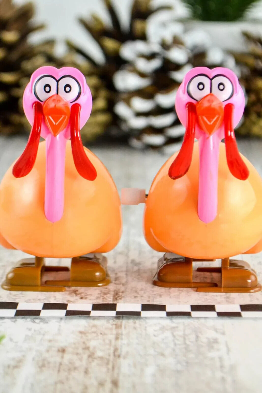Turkeys Racing Large Image Hilarious Racing Turkeys - Gag Toy for Fun Times – Giggle Novelties