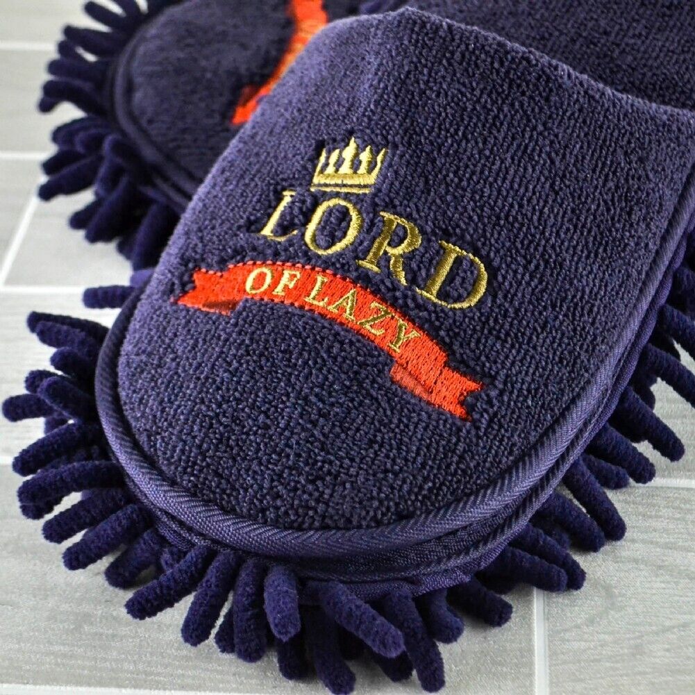 LORD OF LAZY DUSTER SLIPPPERS - Un sol propre sans la corvée ! TAILLE MOYENNE