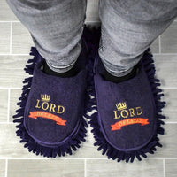 LORD OF LAZY DUSTER SLIPPPERS - Un sol propre sans la corvée ! TAILLE MOYENNE