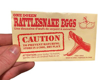 1 Rattlesnake Eggs Joke Envelope - GIFT GIVING RETAIL PACK - Trick Prank Gag