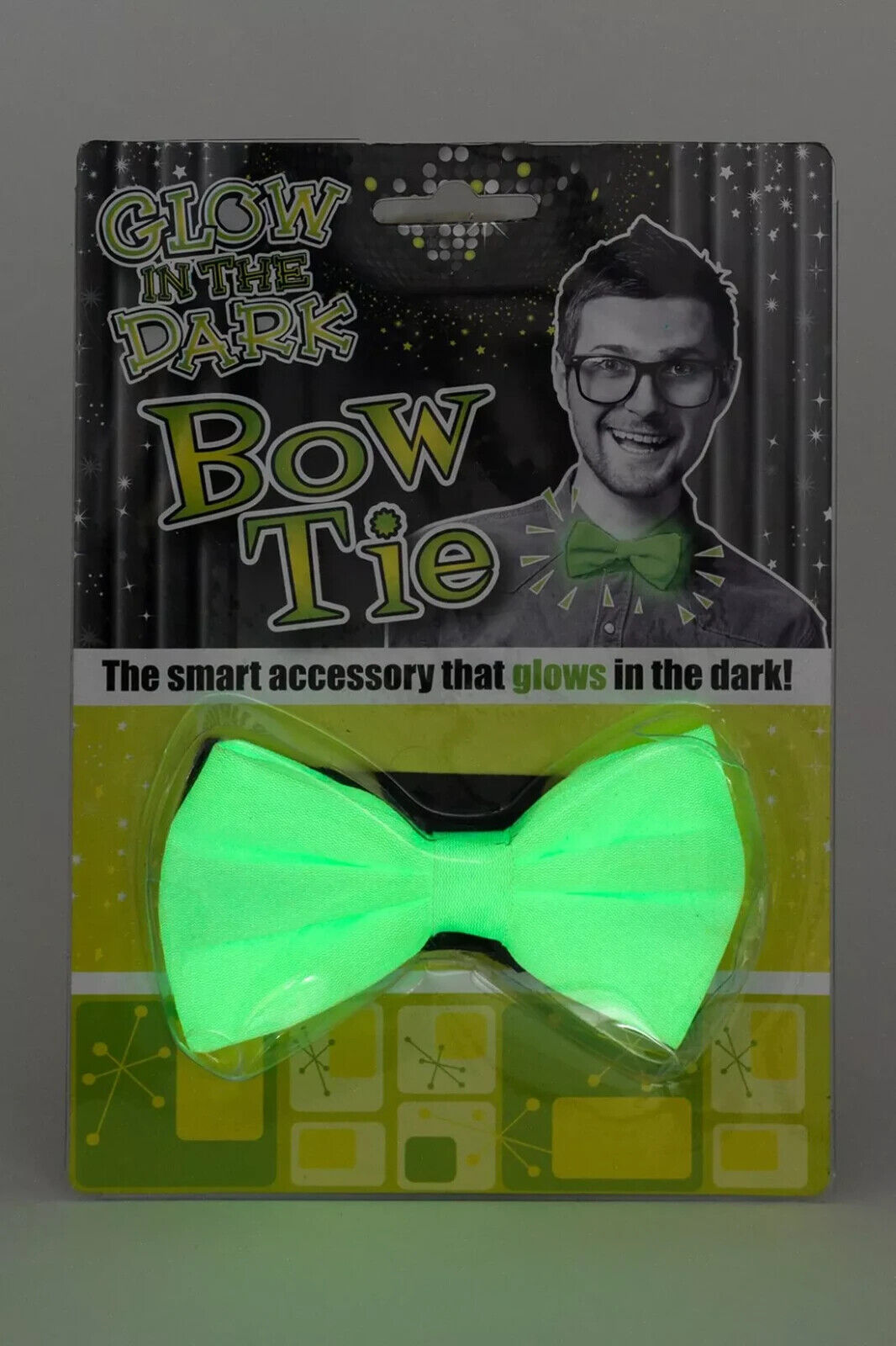 BOW TIE GLOW IN THE DARK - Costume Prop Dress Up Vêtements Accessoire amusant