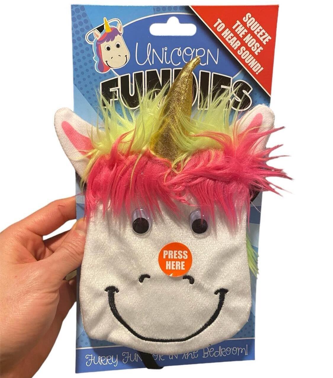 UNICORN Noise Making UNDIES - Furry Willy Thong Sous-vêtements Chambre GaG Joke Cadeau