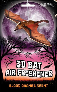 3D BAT Car Air Freshener - Vampire (Blood Orange Scent) - Archie McPhee