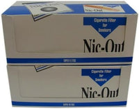 40 Packs Nic Out Disposable Cigarette Plastic Filter Covers (1,200 filters)