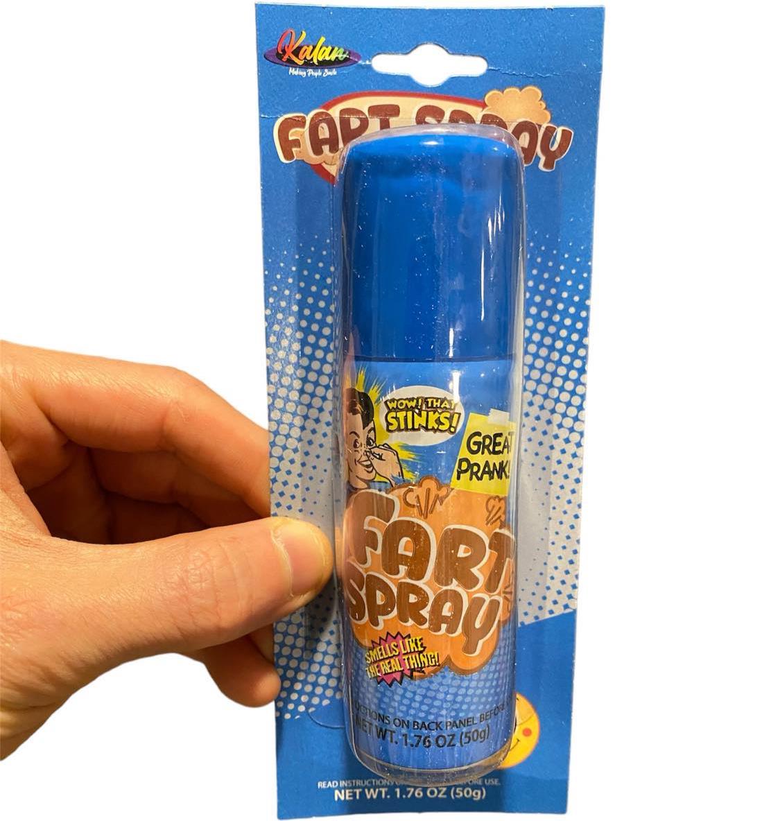 Grande bombe aérosol Fart - Stinky Prank Gag Joke ~ Fabriqué en Espagne - Taille 1,76 oz !