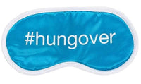 Masque de sommeil #HUNGOVER - Boire un masque pour les yeux doux avec les yeux bandés