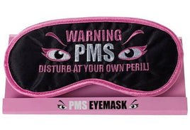 AVERTISSEMENT Masque de sommeil PMS - Cadeau drôle de masque pour les yeux doux pour les yeux du sommeil féminin