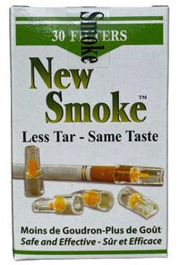 40 PKS NEW SMOKE Cigarette Filters (1,200 Filters) Lowers Nicotine Nic Out & Tar