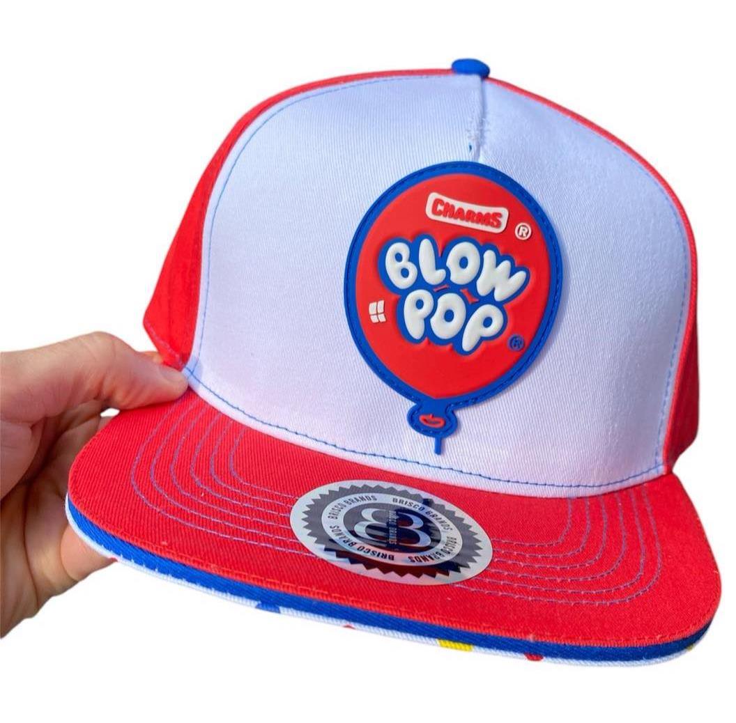 Charms Blow Pop Snapback Hat Trucker Skater Cap BlowPop Lollipop Bubble Gum