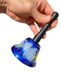 STOP SNORING Metal Hand Bell - Glows in the Dark! - Funny Gag Joke Adult Gift