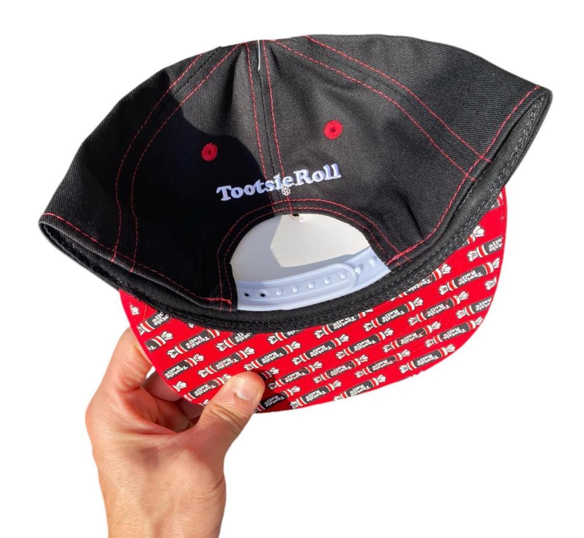 Tootsie Roll Pop Retro Snapback Hat Skater Candy Embroidered Trucker Ball Cap