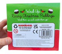 2pk Racing Christmas Puddings - What more can I say?  Hilarious Wind Up Toys