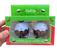 2pk Racing Christmas Puddings - What more can I say?  Hilarious Wind Up Toys