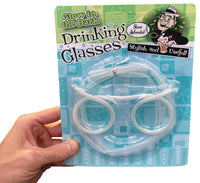 Glowing Drinking Straw Glasses - Glow in the Dark Glasses - Drinking Fun!