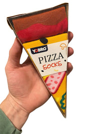 PIZZA SOCKS - Soft Stretchy & Eye Popping Colors - Pizzaholic Fans - Gag Gift