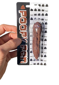 THE POOPY PEN - Real Gross Looking Poop Turd - Funny Gag Joke Gift