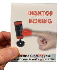 The Mini Office Desktop Boxing Set - Cute! Tiny! Portable! Punching Bag Gift