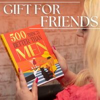 😂🍹 500 THINGS BETTER THAN MEN — Funny Hardcover Gift Book for Woman ✨💅