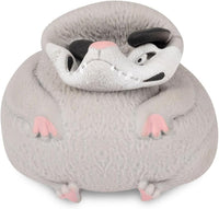 SPLAT POSSUM Squishy Squish Squeezable Stress Figure Toy - Archie McPhee