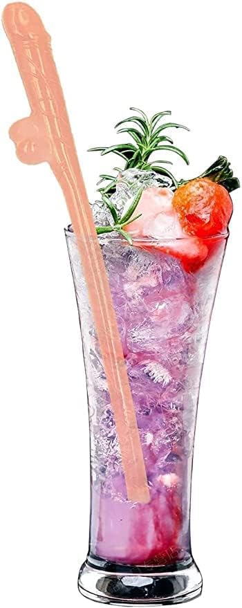 🍹 10pk Cheeky Pecker Party Straws 😂 Fun Bachelorette & Girls Night Out 💃
