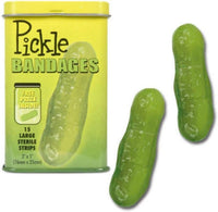 Pickle Bandages in Cute Collectible Tin - Band-Aids  Archie McPhee