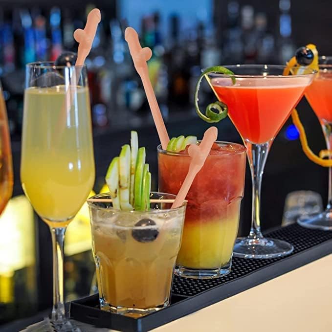 🍹 10pk Cheeky Pecker Party Straws 😂 Fun Bachelorette & Girls Night Out 💃