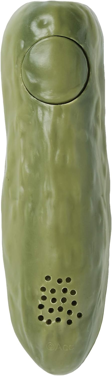 YODELLING PICKLE - Yodel-Ay Eee-Ooo Musical Sound Gag Gift Toy - Archie McPhee