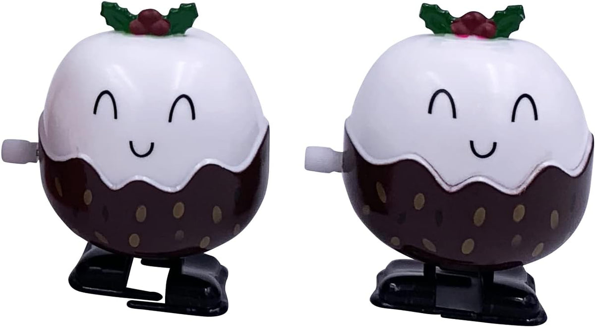 2pk Racing Christmas Puddings - What more can I say?  Hilarious Wind Up Toys