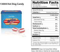 Hot Dog Flavored Candy - Cool Retro Tin Gift Box - Archie McPhee