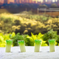 Glow-in-the-Dark Itty Bitty Celery Stalks (Bag of 8) Figurines - Archie McPhee