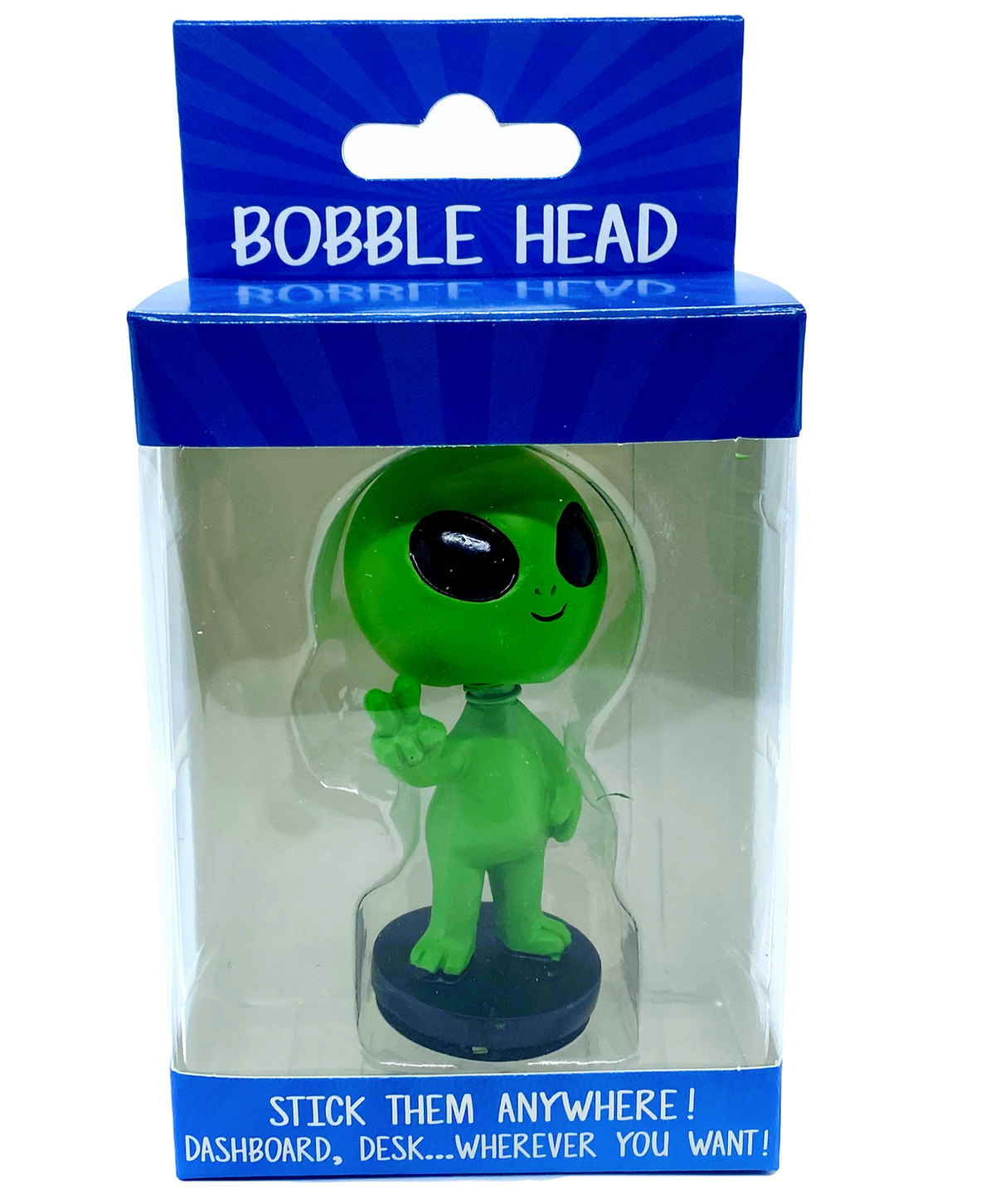 👽 UFO Alien Peace Bobble Head Doll Toy – Funny Dashboard Figure 🛸 Cute Martian